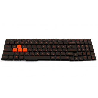 Клавіатура для ноутбука ASUS GL553V GL553VD GL553VE GL553VW ZX553VD FX553VD BLACK RU Red BackLight