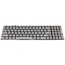 Клавіатура для ноутбука ASUS A56 N56 N76 R505 S550V S550X N550 U500VZ SILVER RU BackLight