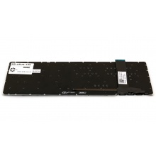 Клавіатура для ноутбука ASUS A56 N56 N76 R505 S550V S550X N550 U500VZ SILVER RU BackLight