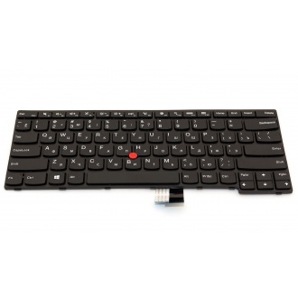 Клавиатура для ноутбука LENOVO ThinkPad Edge E450 E455 E450C E460 E465 W450 BLACK FRAME BLACK RU