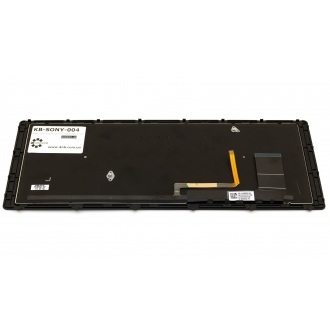 Клавіатура для ноутбука SONY VAIO SVF15N FIT15A BLACK FRAME BLACK RU BackLight
