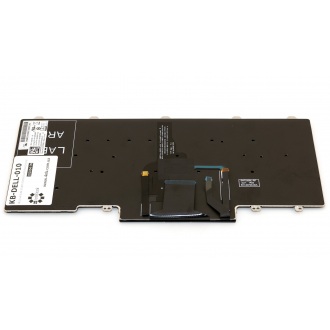 Клавіатура для ноутбука DELL Latitude E5450 E7450 E5470 E7470 BLACK RU BackLight (з пойнтстіком)