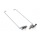 Петлі для матриці HP 250 G7 255 G7 15-da 15-db Pavilion 15-dr 15-dx 15-ds (права+ліва)