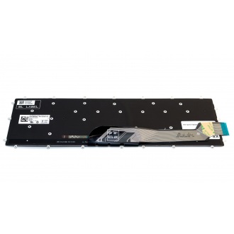 Клавиатура для ноутбука DELL Inspiron 3579 3779 5565 5567 5665 5587 7566 7567 7569 5765 5767 7588 Vostro 5568 BLACK RU с красными буквами BackLight
