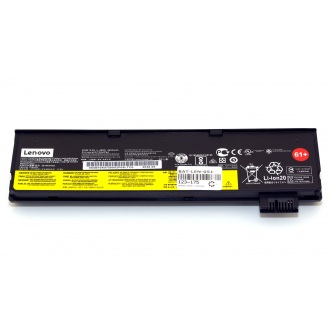 Батарея для ноутбука LENOVO ThinkPad T470 T480 T570 P51S P52S / 10.8V 4400mAh (48Wh) BLACK ORG (01AV425, 61+) внешняя
