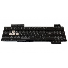 Клавіатура для ноутбука ASUS GL704 GL704GM GL704GV GL704GW BLACK RU Full Colorful BackLight