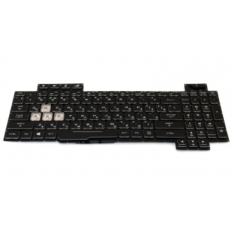 Клавіатура для ноутбука ASUS GL704 GL704GM GL704GV GL704GW BLACK RU Full Colorful BackLight