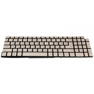 Клавіатура для ноутбука DELL Inspiron 5584 5590 5593 5594 5598 7590 7591 7791 Vostro 5501 5502 SILVER RU BackLight