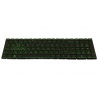 Клавіатура для ноутбука HP Pavilion 15-da 250 G7 255 G7 250 G8 255 G8 250 G9 15-da 15t-da 15-db 17-ca 17-by Pavilion 15-cw 15-dr 15-dx 15-ds 15-dk BLACK RU з зеленими буквами BackLight