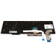 Клавиатура для ноутбука LENOVO ThinkPad Edge E580 E585 L580 P52 P72 BLACK FRAME BLACK RU