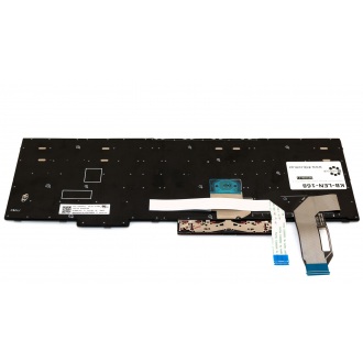 Клавиатура для ноутбука LENOVO ThinkPad Edge E580 E585 L580 P52 P72 BLACK FRAME BLACK RU