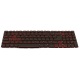 Клавиатура для ноутбука ACER Nitro AN515-43 AN515-54 AN515-55 AN517-51 AN715-51 BLACK RU Red BackLight