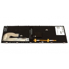Клавіатура для ноутбука HP EliteBook 840 G5 840 G6 846 G5 846 G6 745 G5 745 G6 SILVER FRAME BLACK RU BackLight (з пойнтстіком)