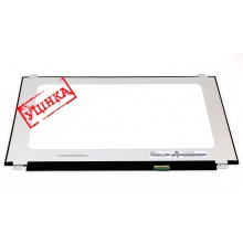 Матриця для ноутбука 15.6" (1920x1080) CMI N156HCA-EAA Slim LED IPS 30pin eDP правий Матова (350.76×223.78× 3.2mm) (250 cd/m²) (вушки зверху/знизу) УЦІНКА