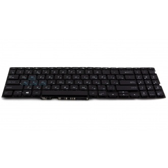 Клавіатура для ноутбука ASUS X571 X571U X571G X571GT X571F F571GT BLACK RU BackLight