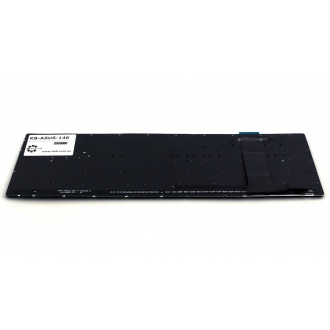 Клавіатура для ноутбука ASUS A56 N56 N76 R505 S550V S550X N550 U500VZ BLACK RU BackLight