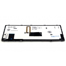 Клавіатура для ноутбука HP EliteBook Folio 9470M SILVER FRAME BLACK RU BackLight (з пойнтстіком)