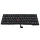 Клавиатура для ноутбука LENOVO ThinkPad Edge E431 E440 T440 T440P T440S BLACK FRAME BLACK RU BackLight