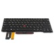 Клавиатура для ноутбука LENOVO ThinkPad Edge E480 L380 L480 T480S BLACK FRAME BLACK RU BackLight
