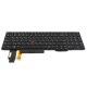 Клавиатура для ноутбука LENOVO ThinkPad Edge E580 E585 L580 P52 P72 BLACK FRAME BLACK RU BackLight