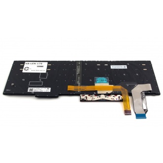 Клавиатура для ноутбука LENOVO ThinkPad Edge E580 E585 L580 P52 P72 BLACK FRAME BLACK RU BackLight