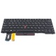 Клавиатура для ноутбука LENOVO ThinkPad T14 Gen 1 P14S Gen1 BLACK FRAME BLACK RU BackLight