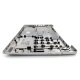 Нижняя крышка корпуса DELL Inspiron 5570 5575 SILVER w/o ODD
