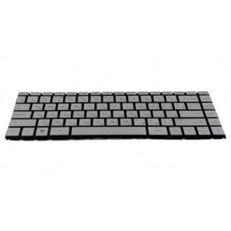 Клавіатура для ноутбука HP Pavilion 14s-dq 14s-fq SILVER RU BackLight