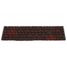 Клавіатура для ноутбука ACER Nitro AN515-56 AN515-57 AN515-58 AN515-45 AN517-41 AN517-53 AN517-54 BLACK RU Red BackLight
