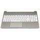Верхняя крышка корпуса HP 15s-eq 15s-fq 15-dy 15-ef SILVER с тачпадом