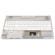 Верхняя крышка корпуса HP 15s-eq 15s-fq 15-dy 15-ef SILVER с тачпадом