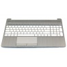 Верхня кришка корпусу HP 15-dw 15s-dy 15s-du 15-gw 250 G8 255 G8 250 G9 255 G9 SILVER з тачпадом