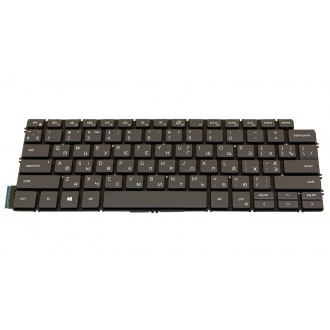 Клавіатура для ноутбука DELL Inspiron 5390 5391 7300 2-ni-1 7390 2-ni-1 7391 2-ni-1 5400 5401 5402 5405 5406 5409 5490 5493 5494 5498 7400 7405 2-в-1 7490 7491 Latitude 3301 Vostro 5390 5391 5490 GREY RU BackLight