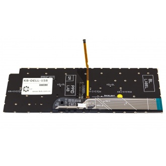 Клавіатура для ноутбука DELL Inspiron 5310 5320 5410 5415 5418 5420 5425 7420 5620 5625 Latitude 3320 3420 Vostro 5310 5320 5410 5415 BLACK RU BackLight