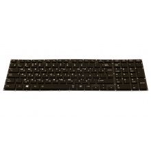 Клавіатура для ноутбука Toshiba Satellite P55 P55t P55t-A P55-A BLACK GLOSSY RU BackLight