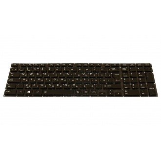 Клавіатура для ноутбука Toshiba Satellite P55 P55t P55t-A P55-A BLACK GLOSSY RU BackLight