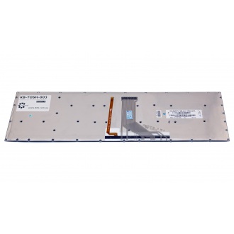 Клавиатура для ноутбука Toshiba Satellite P55 P55t P55t-A P55-A BLACK GLOSSY RU BackLight