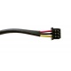 Вентилятор для ноутбука HP G42 G56 G62, Presario CQ42 CQ56 CQ62 5V 0.45A 3pin (интегр. видео Intel, с теплоотводом)