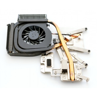 Вентилятор для ноутбука HP Pavilion DV6-1000 DV6-1100 DV6-1200 DV6T-1000 DV6T-1100 DV6T-1200 DV6Z-1000 DV6Z-1100 DV6Z-1200 5V 0.4A 3pin (з тепловідведенням)