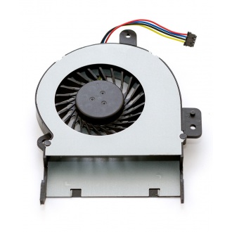 Вентилятор для ноутбука ASUS X55 X55A X55C X55V X55VD X45C X45VD R500V R503VD K55 K55A K55X K55VM 5V 0.4A 4pin (вбудоване відео, 9 мм)