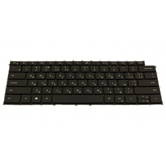 Клавіатура для ноутбука DELL XPS 9500 9510 9520 9700 9710 9720 BLACK RU BackLight