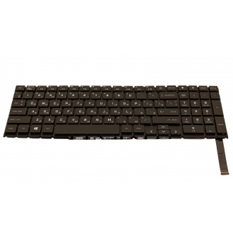Клавиатура для ноутбука HP Omen 16-b 16-c 15--en 15-ek BLACK RU Full Colorful BackLight