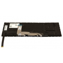 Клавіатура для ноутбука HP Omen 16-b 16-c 15--en 15-ek BLACK RU Full Colorful BackLight