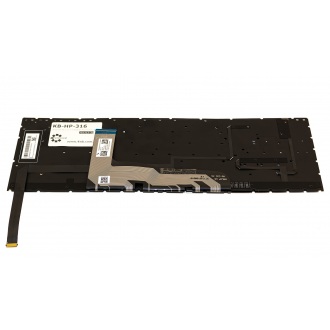 Клавиатура для ноутбука HP Omen 16-b 16-c 15--en 15-ek BLACK RU Full Colorful BackLight
