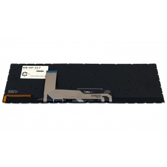 Клавиатура для ноутбука HP Omen 16-b 16-c 15-ek 15-en BLACK RU BackLight