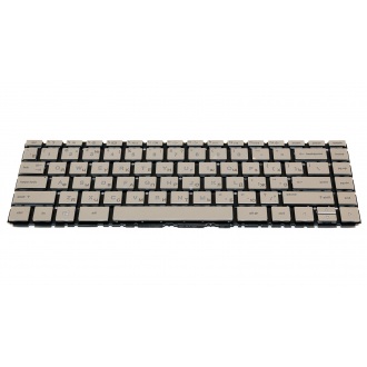 Клавиатура для ноутбука HP 240 G6 245 G6 246 G6 14-bk 14-bs 14-bw 14g-bx 14g-br 14q-bu 14q-by Pavilion x360 14-ba SILVER RU BackLight