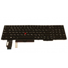 Клавиатура для ноутбука LENOVO ThinkPad T15 Gen 1 P15s Gen 1 T15 Gen 2 P15s Gen 2 BLACK FRAME BLACK RU BackLight