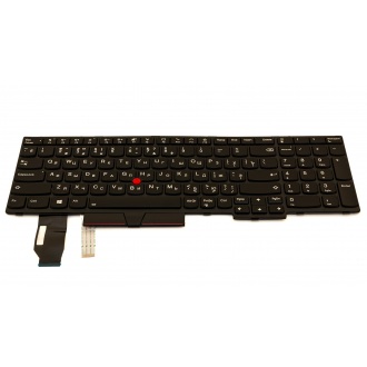 Клавиатура для ноутбука LENOVO ThinkPad T15 Gen 1 P15s Gen 1 T15 Gen 2 P15s Gen 2 BLACK FRAME BLACK RU BackLight