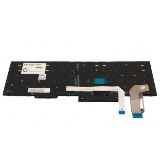 Клавиатура для ноутбука LENOVO ThinkPad T15 Gen 1 P15s Gen 1 T15 Gen 2 P15s Gen 2 BLACK FRAME BLACK RU BackLight