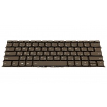 Клавиатура для ноутбука LENOVO IdeaPad 1-14ADA7 3-14ADA6 5-14ABA7 Flex 5-14ABR8 Yoga Slim 7-14ARE05 7-14IIL05 7-14ITL05 GREY RU BackLight